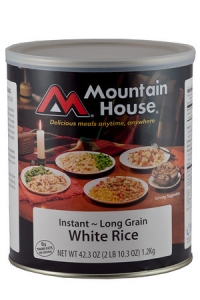 Instant White Rice - #10 can